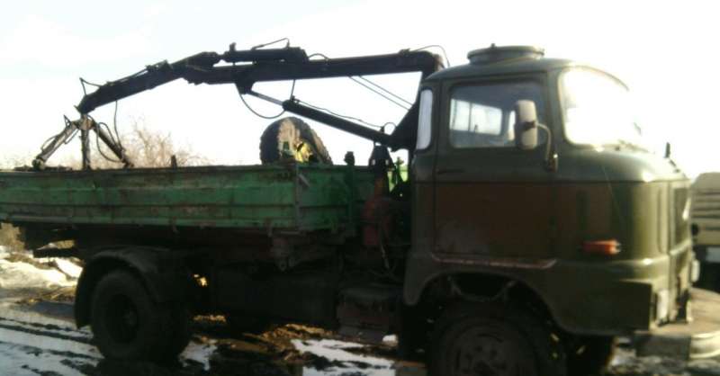 IFA W50 грейфер полноприводный