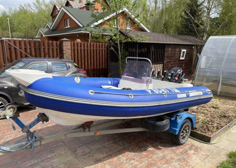 Риб Sky boat 440RD (Лодка+мотор+прицеп)