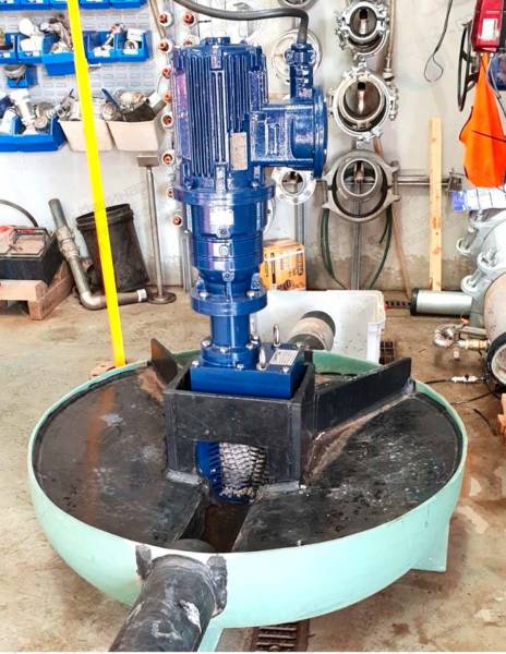 Канализационная дробилка безбарабанного типа HCC-N340