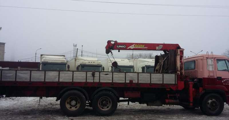 Манипулятор самопогрузчик Исузу Гига 1995 г