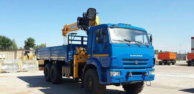 Кму камаз 43118-23027-50 (Евро-5) + soosan SCS736L