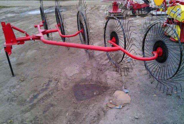 Грабли ворошилки 5 колесные, Россия