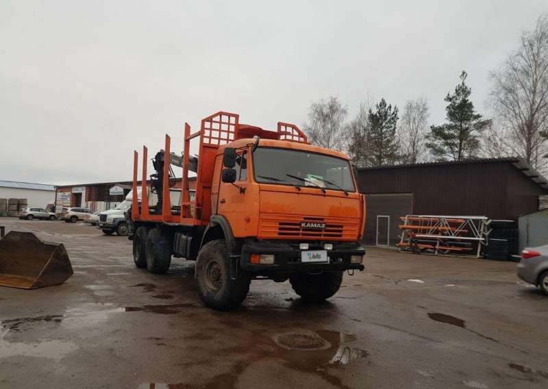 Сортиментовоз камаз 43118