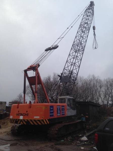 Гусеничный кран Hitachi-Sumitomo SCX550, 2001г