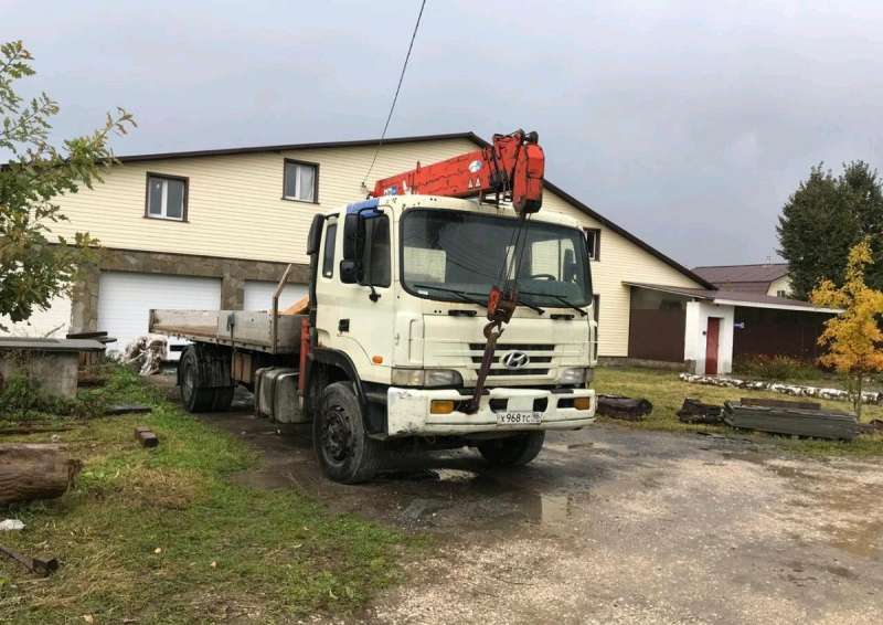 Продам кран манипулятор Hundai HD 450.2007 г.выпус
