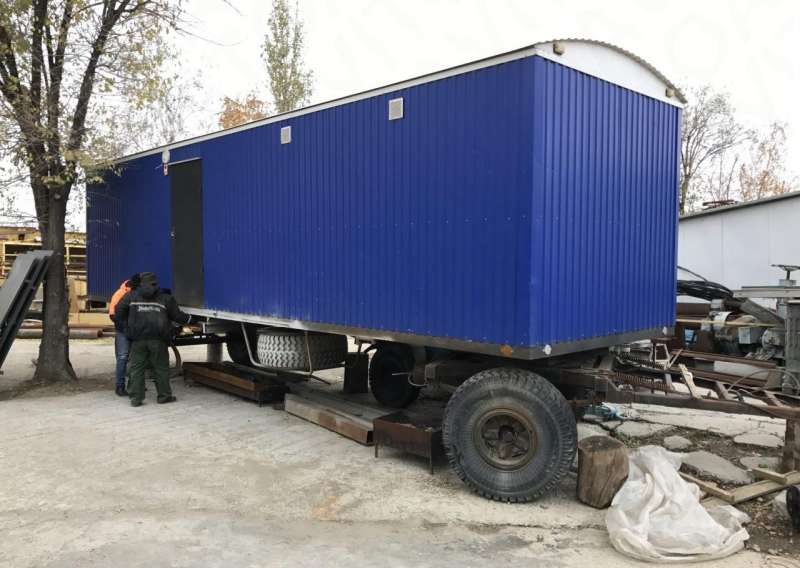 Прицеп здание мобильное "Башкирия" 9вб4сш