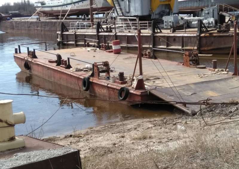 Несамоходное судно сбпа-100