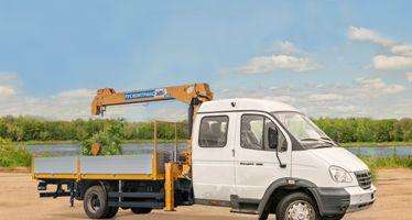 Кран-манипулятор газ 33106 (Валдай) 2х c кму NEO