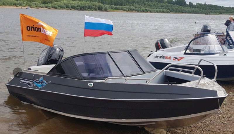 Алюминиевая лодка Orionboat 46Д от производителя