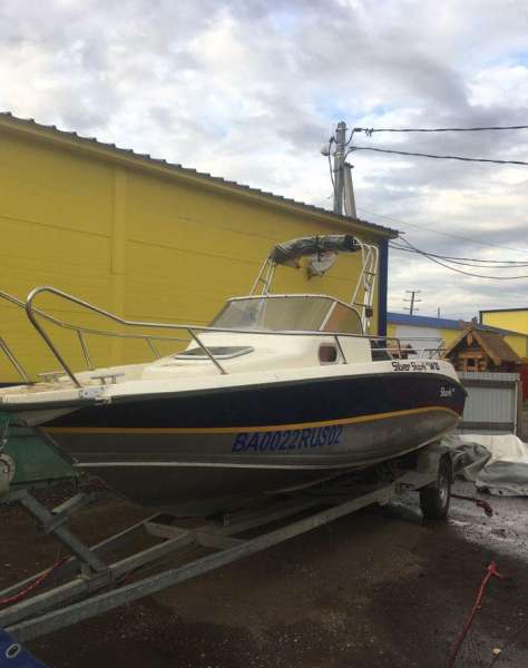 Катер Silver Shark двигатель Suzuki DF140