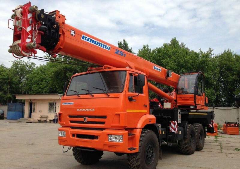 Автокран Камаз Клинцы 55713-5К-4 31м. 6х6