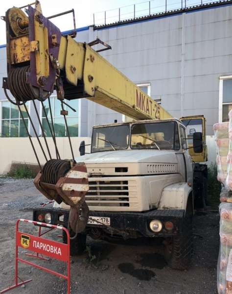 Автокран Краз 25 тонн