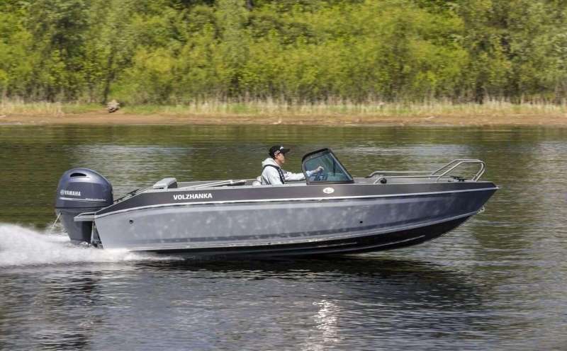 Алюминиевый катер Volzhanka 53 fish