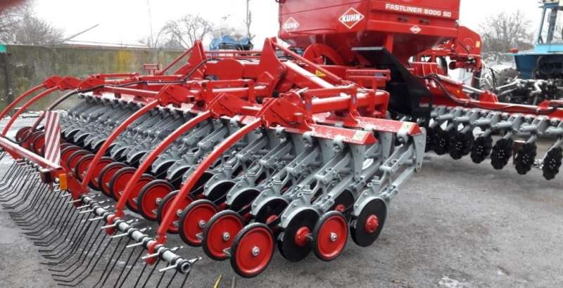Сеялка kuhn fast liner 6000 SD кун фаст лайнер 600