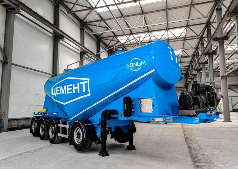 Полуприцеп цементовоз Bonum 31 куб.м, 2022