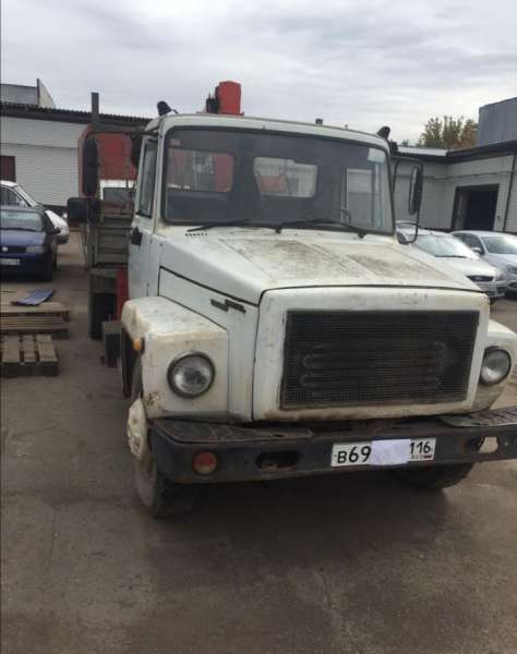 Газ-3309 с манипулятором