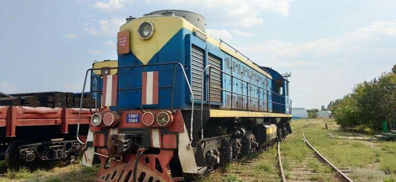 Тепловоз маневровый тэм2 2504