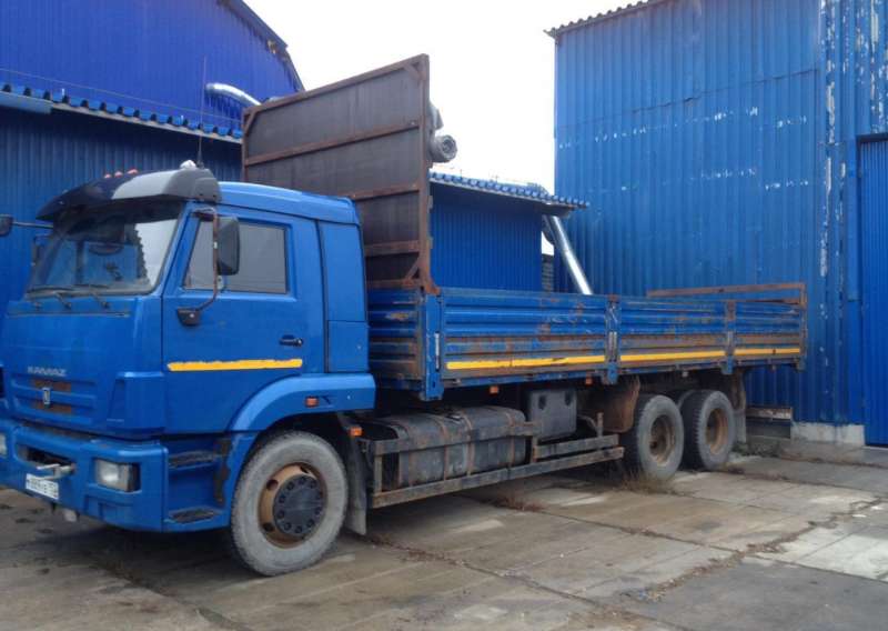 Сцепка Камаз 65117-N3 и прицеп сзап