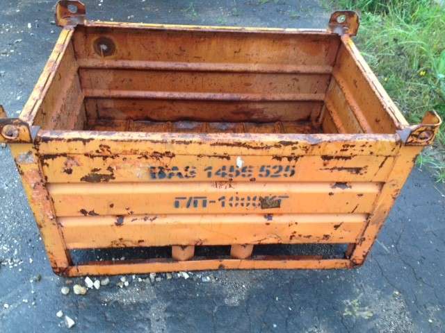 Тара. тара металлическая. тара ящичная бу