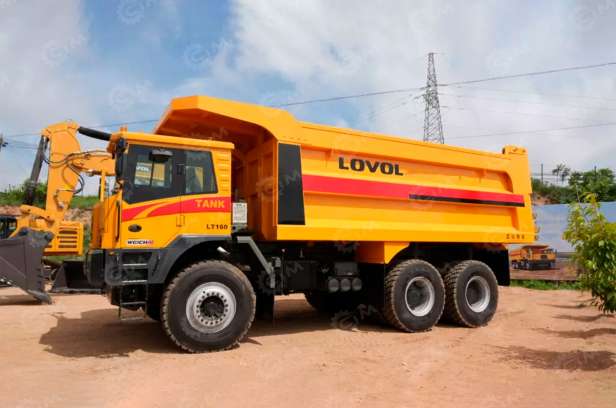 Новый Карьерный самосвал Lovol W T 1 60 гп. 110 тонн