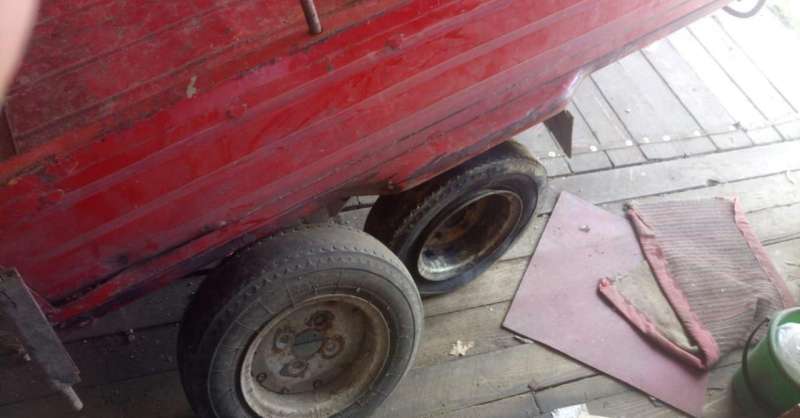 Грузовой прицеп к легковому автомобилю саз 8129