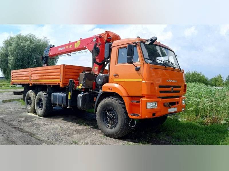 Манипулятор КМУ Palfinger вездеход 7 т, 19 м, 6х6, отли