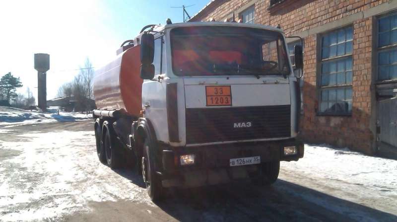 Бензовоз маз 6303-А5