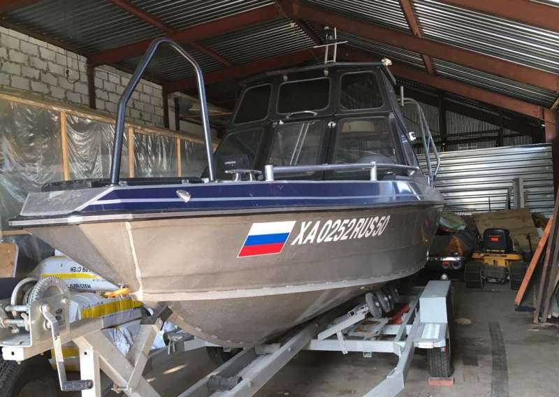 Катер Master 651T с кабиной и Suzuki 250