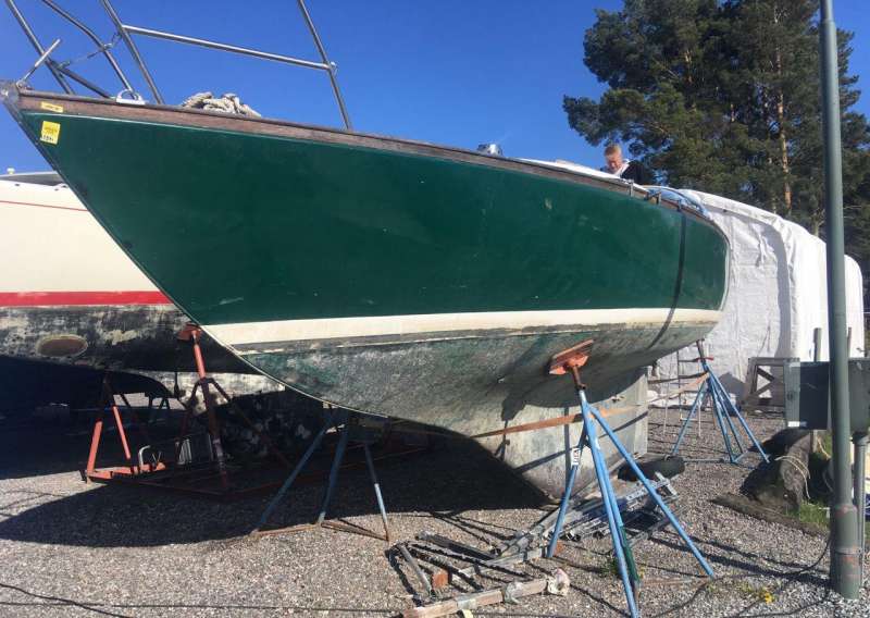 Шведская пластиковая парусная яхта Tetis 29