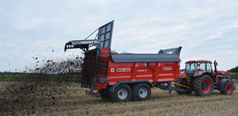 Навозоразбрасыватель Viking 21 т., 2 шнека верт