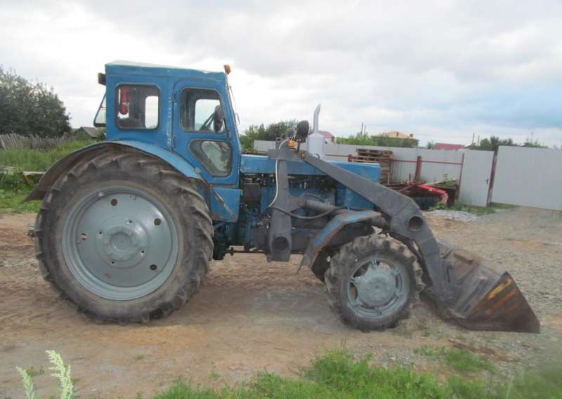 Фото: Кун на трактор МТЗ ЮМЗ, Т-40, кранова навеска, вилы для сенажа