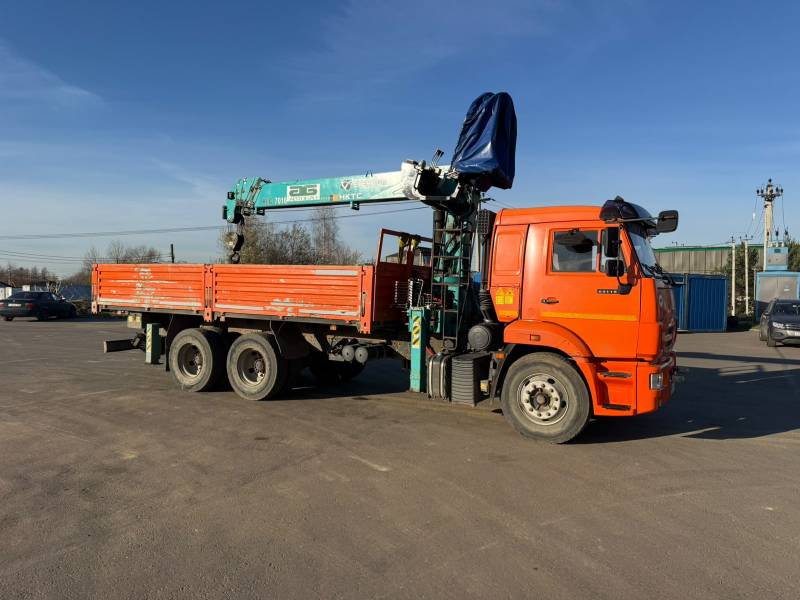 Камаз 65115 с КМУ HKTC НLС-7016 2021 г. манипулятор
