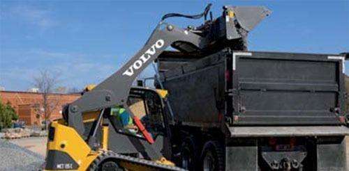 Аренда гусеничного мини погрузчика Volvo MCT110C