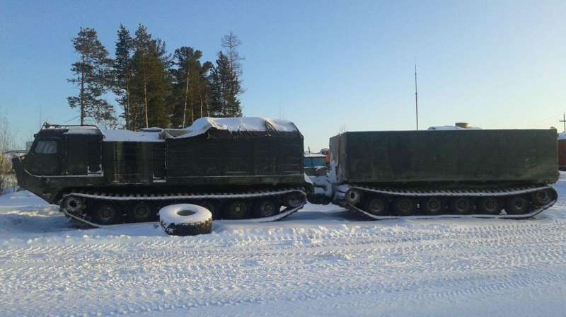 Гусеничный транспортер дт-30П "витязь"