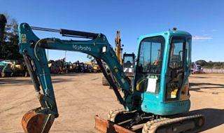 Мини-экскаватор Kubota U30-5, 2013