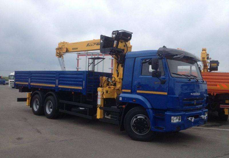 КамАЗ 65115 с КМУ, 2021