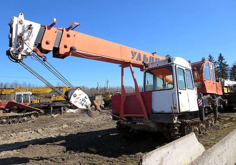 Гусеничный кран Ульяновец 25 т, 2012 г, 1500 м/ч
