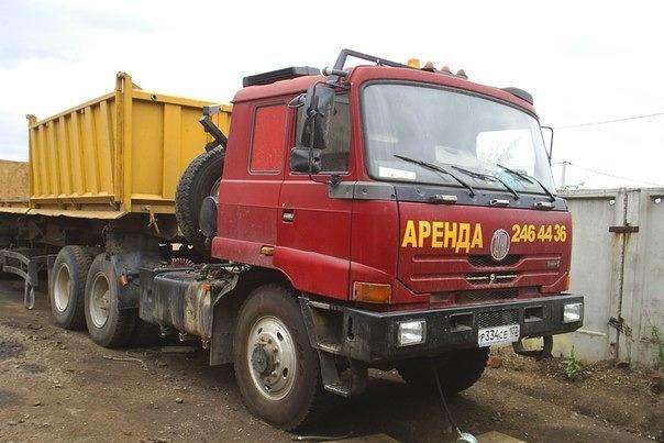 Грузовой тягач татра Т-185