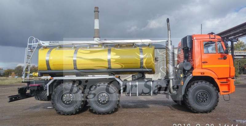 Кислотовоз ацк-10 нефаз 66065-1110 камаз 43118