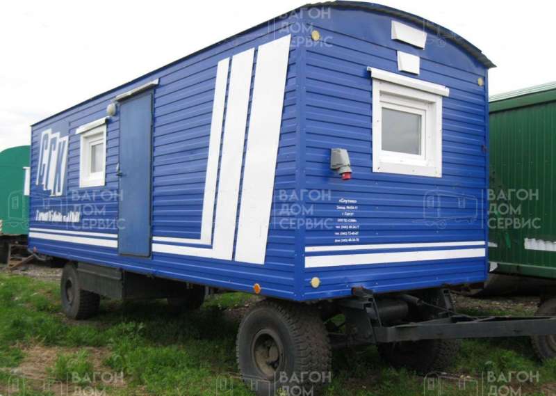 Вагон-дом Сургутский завод мобильных модулей Спутник 8