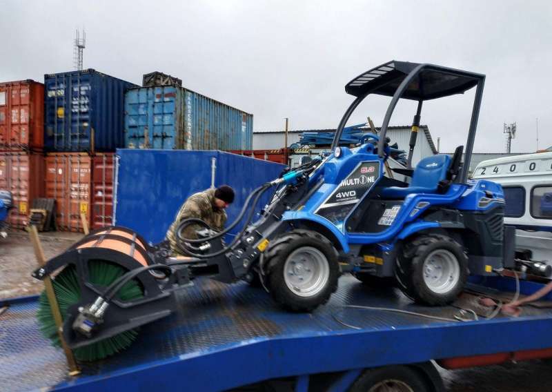 M1 5.3 как Бобкет-Bobcat мини погрузчик трактор