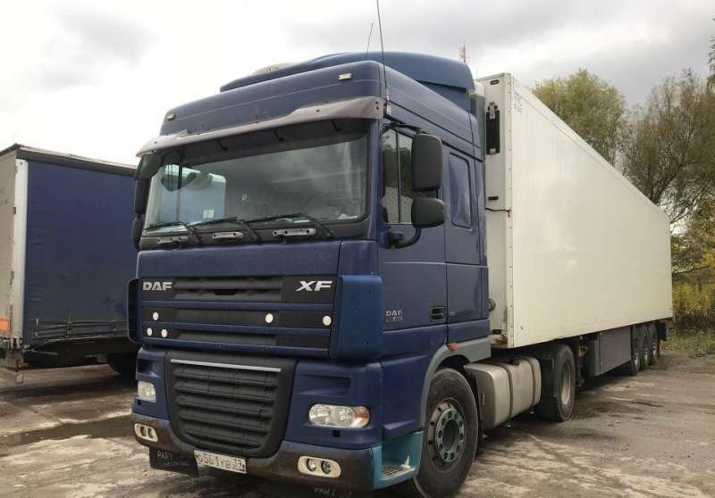 Тягачи DAF XF 105.460 2008г на РФ