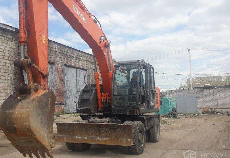 Колёсный экскаватор Hitachi ZX170W-3 2008