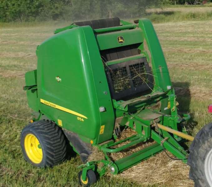 Пресс подборщик John Deere 854 Пресс-подборщик