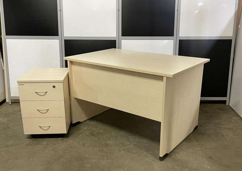 Комплект стол офисный 120х80 тумба 3ящика