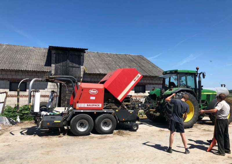 Пресс подборщик Vicon balepack rf 130
