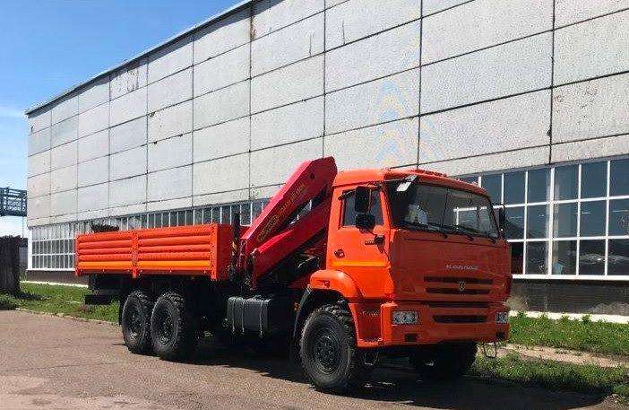КамАЗ 43118-23027-50 с КМУ, 2021