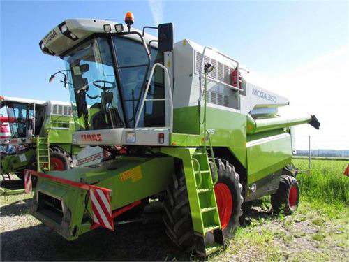 Комбайн зерноуборочный "claas mega 350"