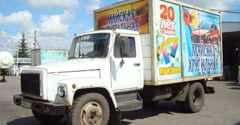 Газ - 3309 грузовой фургон