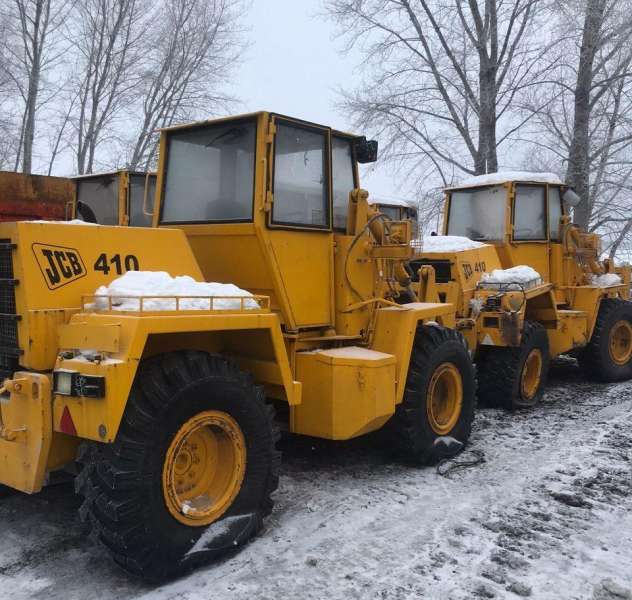 Фронтальный погрузчик JCB 410M-1C, 1985